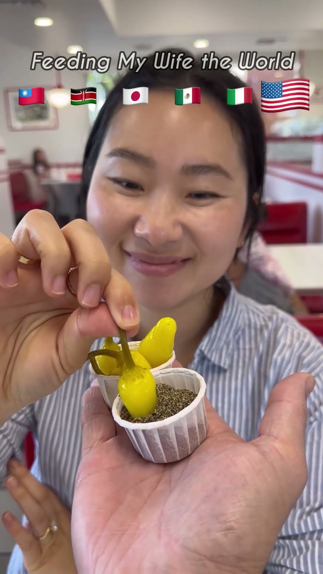 ?? ?? ?? Feeding My WIFE the World