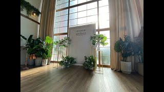 【The Glasshall】Wedding Decoration 婚禮場地佈置