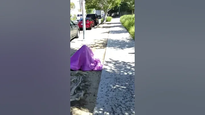 Homeless in America 25.Hiding from the world…I get this 🙏 #homeless #addiction #mentalhealth