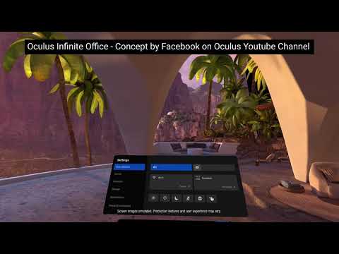I turned Oculus Infinite Office vision into a working thing. It's an experimental UX/UI side project