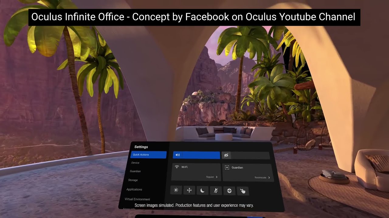 Cloud PC IRL: Infinite Office Pass-through feature with Shadow on Oculus  Quest 2: OculusQuest