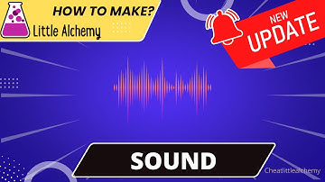 How To make Sound In Little Alchemy  | Full Walkthrough |Hints | Cheats