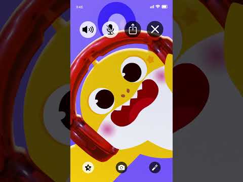 📱Baby Shark Face Time #shorts