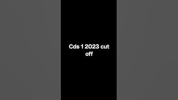 cds 1 2023 cut off||      #viral #upsccdsexam2023