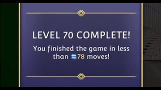 Level 70 THE LITTLE GLASS SLIPPER Tripledot Solitaire Journey