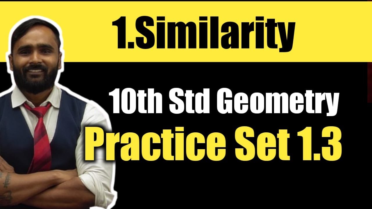 10th GEOMETRY |1. SIMILARITY | PRACTICE SET 1.3| PRADEEP  GIRI SIR