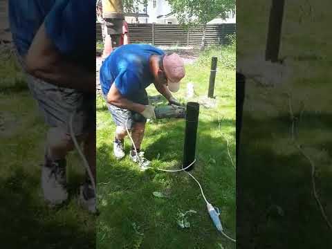 Монтаж свайно- винтового