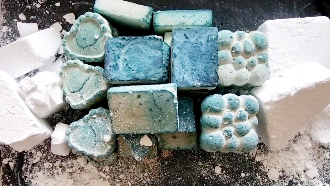 Crush with gloves ️Easy Grip Gym Chalk & Reforms ️ASMR Gym Chalk