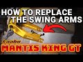 How to replace a  Swing Arms on your Kaabo Mantis King GT