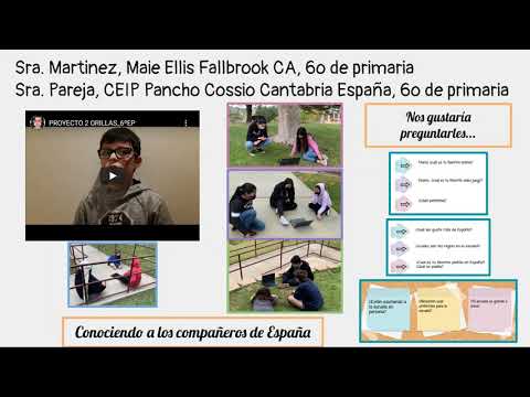 Proyecto "Dos Orillas" 2021 - Maie Ellis Elementary School, Fallbrook, CA