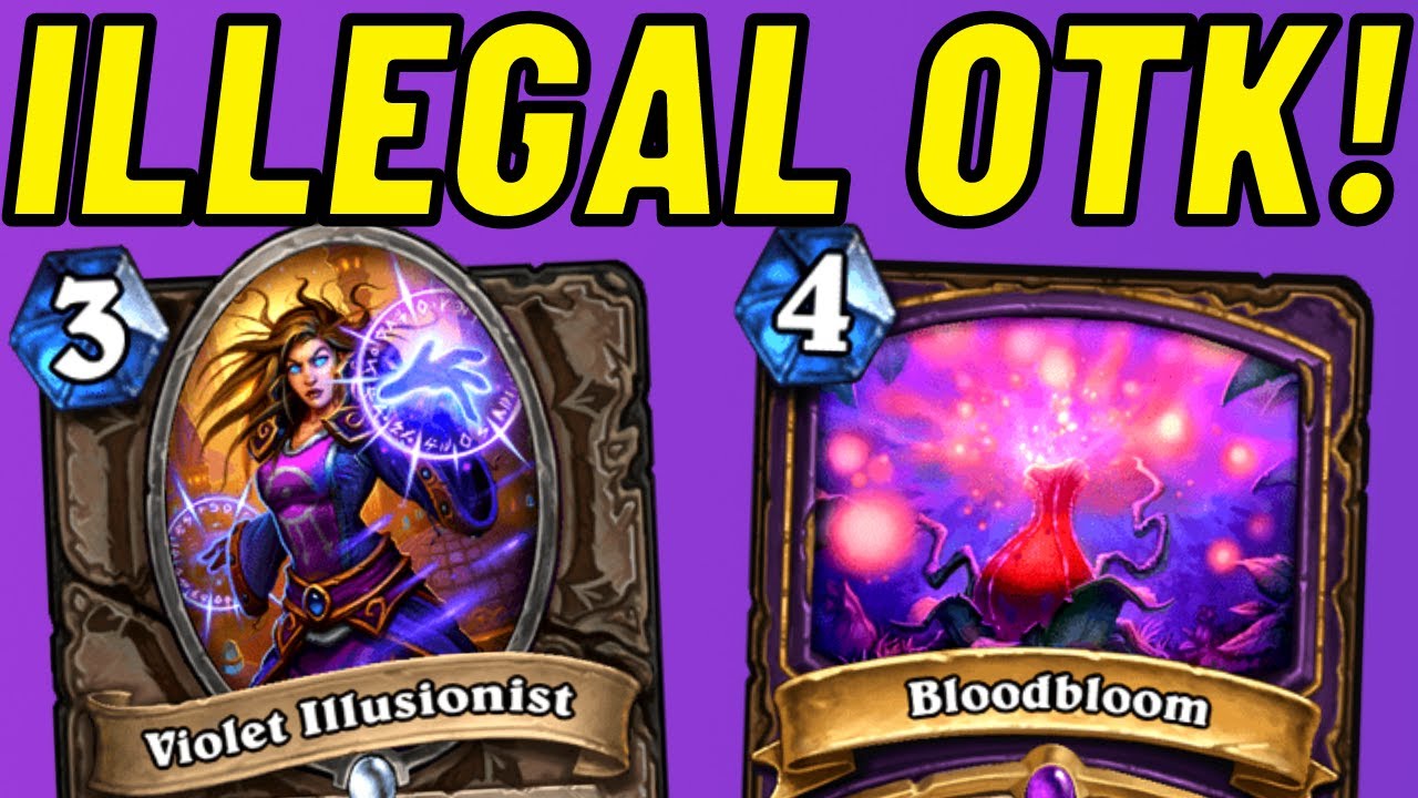 Infinite Damage Bloodbloom OTK! - Hearthstone Decks