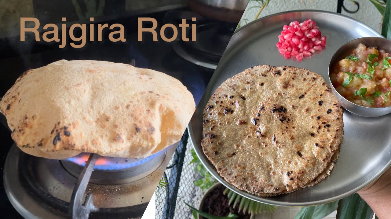 Rajgira atta Roti, Vrat ki Roti, राजगिरा की रोटी, रामदाना की रोटी