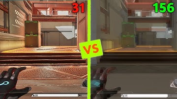 Valorant mobile • RTX • High vs low Graphics comparison (Hyper front)