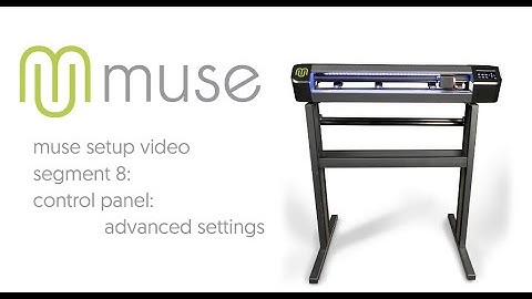 MUSE Setup - PART 8 - Control Panel: Advanced Settings