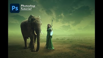 Elephant Manipulation - #PhotoshopCC  Tutorial Part 2(Final)