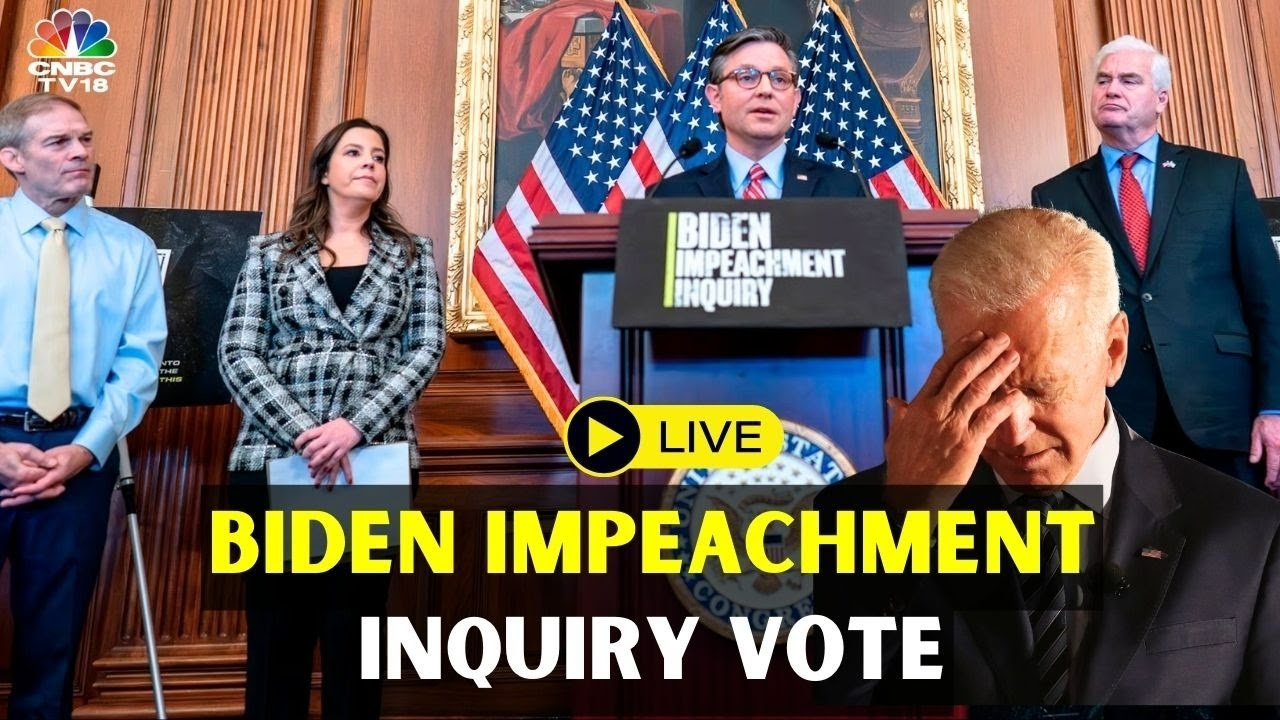 LIVE: House Votes to Approve Joe Biden Impeachment Inquiry | US House ...