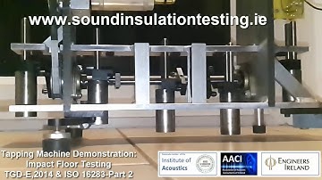 Sound Insulation Testing using a Tapping Machine