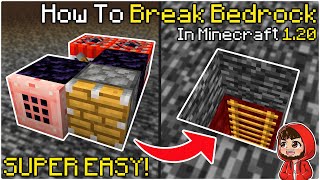 How To BREAK BEDROCK In Minecraft 1.20!