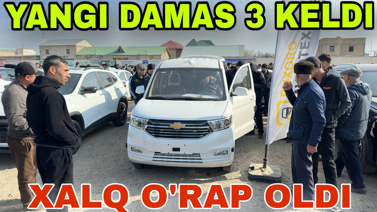 YANGI DAMAS 3 KELDI … BUXORO BOZORI NARXLARI…