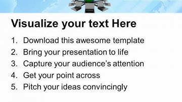 global information network powerpoint templates ppt backgrounds for slides 0513