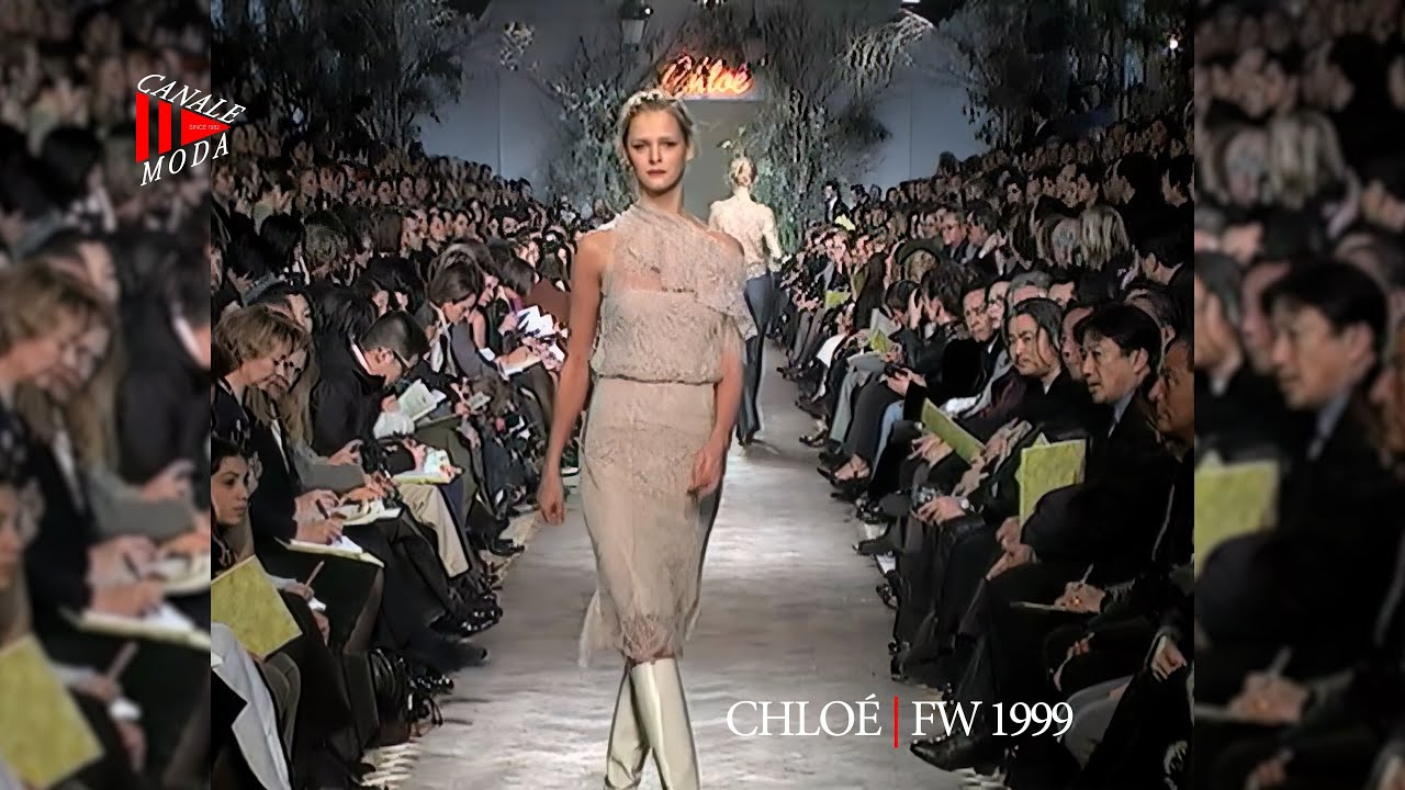 CHLOÉ Осень-Зима 1999 Париж - Canale Moda
