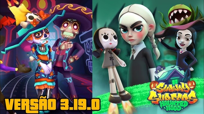 Obtén todos los personajes y patinetas de Subway surfers. muy