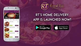 Royal Taj Restaurant App screenshot 1