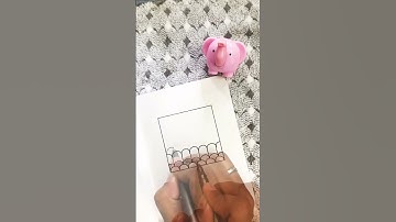 1️⃣7️⃣ZENTANGLE|Try this easy pattern 🧘‍♀️#shorts#zentangle#mandala#relax#relax#meditation#art#enjoy