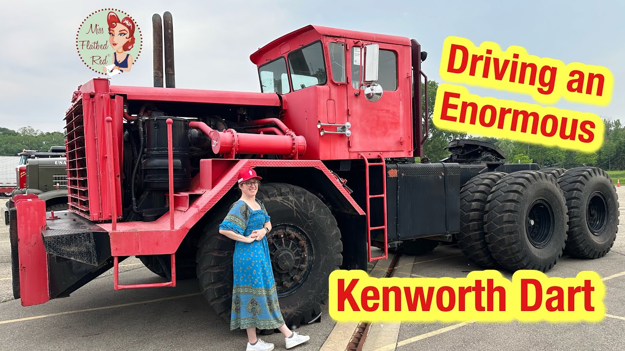 Ride Along with me as I Drive an Enormous 1966 Kenworth Dart!