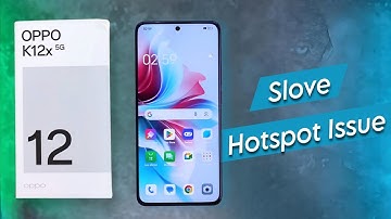 Hoe u het hotspotprobleem in de Oppo K12x kunt oplossen | Oppo K12x 5G ka Hotspot Connect Nahi Ho...