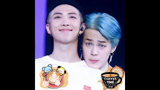 Bts Minimoni Making Coffee Namjoon Rm Jimin