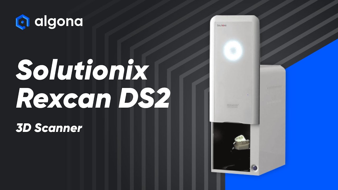 3D Scanner Solutionix Rexcan DS2 2 Achs Schwenk Drehtisch Turbolader Schaufelrad | algona IC