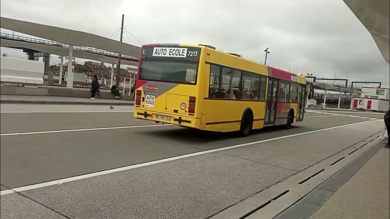 TEC Charleroi Van Hool A330k 7213 Autoécole YouTube