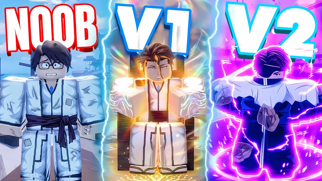 Going From NOOB TO TRUE AIZEN V2 In Roblox Sailor Piece