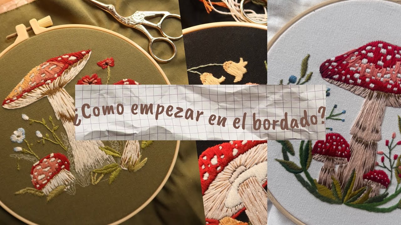 ✨ ¿Quieres empezar en el mundo del bordado y no sabes por dónde comenzar? ✨