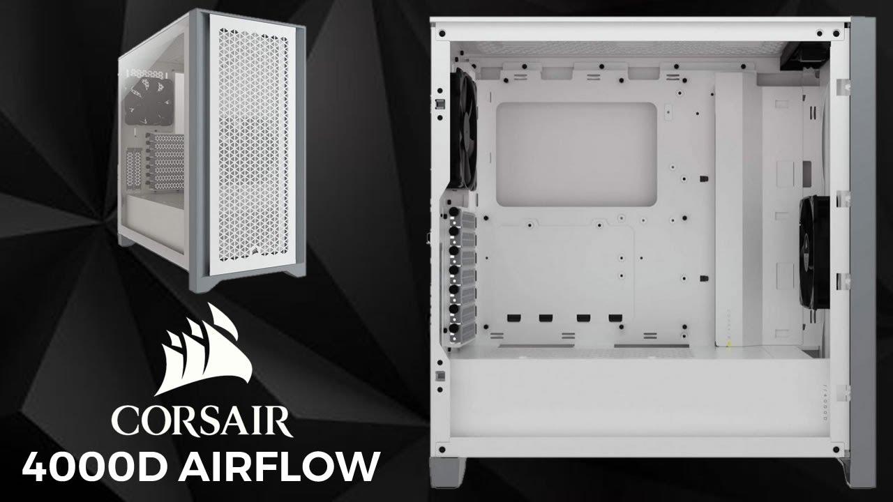 Corsair 4000D AIRFLOW Midi Tower Blanc