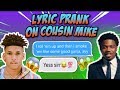 Nle Choppa Ft Roddy Ricch “ Walk Em Down “ Lyric Prank On Cousin Mike (He Snitched On Me)