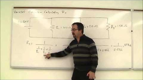 Calculating Total Resistance in a Parallel Circuit
