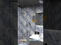 बाथरूम में 2×4 टाइल्स का कमाल! 🔥😲 लग रहा है एकदम लग्ज़री #bathroom #tiles #shorts #viral #trending