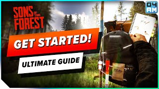 Sons of The Forest ULTIMATE Starter Guide - Everything You Need To Know To Get Started!