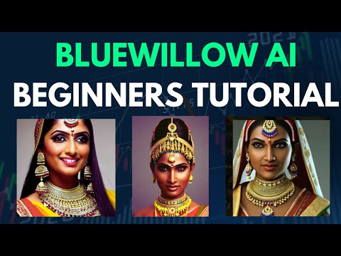 Easy ai generated art |  Bluewillow AI beginners tutorial (Part 1)