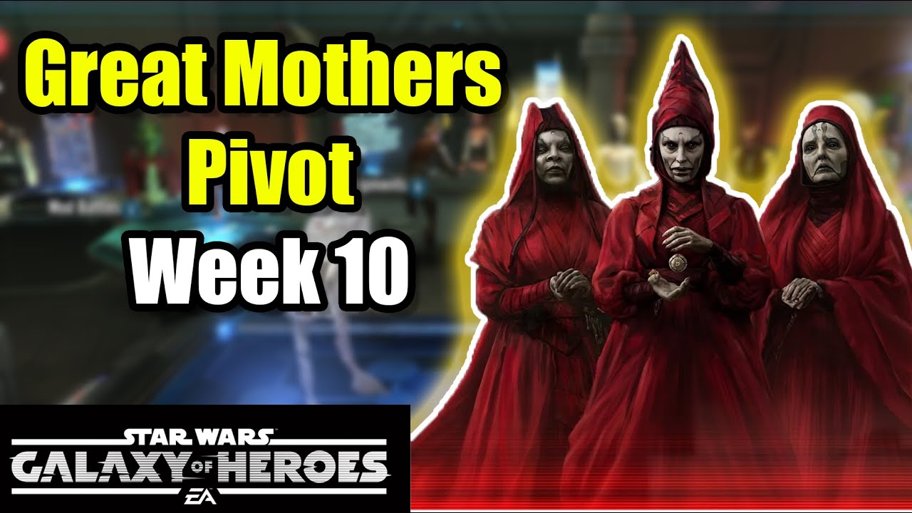 Great Mothers Dominating, Bronzium GAC and Prepping for Hard Conquest | P2P SWGOH Account