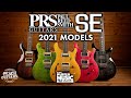 NAMM 2021: New PRS SE Models for 2021!