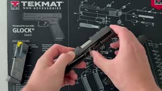 How to disassemble your Taurus G2C for cleaning.