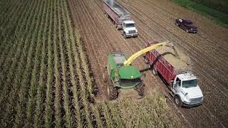 corn Silage 2018 with 8700 John Deere Chopper by Gary Wichers 1,106 views 5 years ago 20 minutes