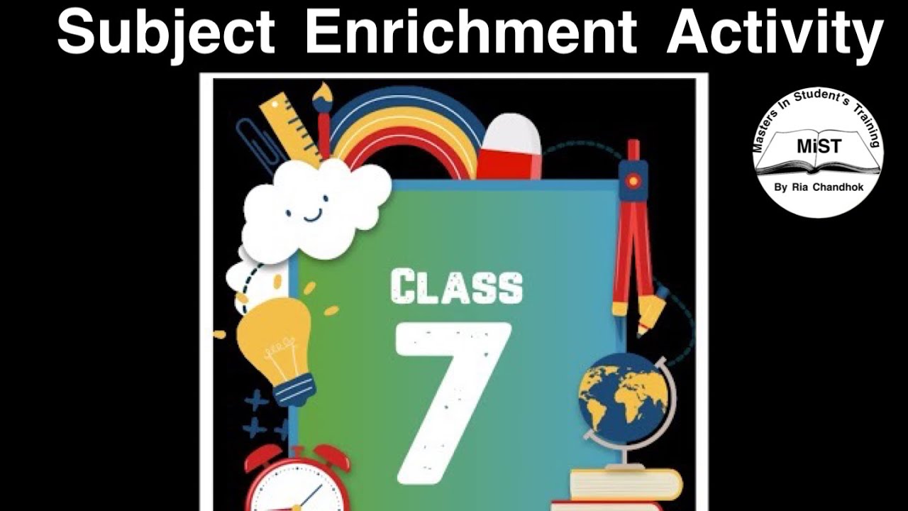 Subject Enrichment Social Studies Activity For Class 7 YouTube