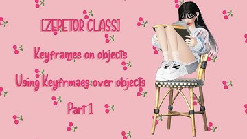 [ZEPETOR CLASS] How to use keyframes over object using Capcut and IbisPaint Part 1