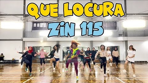 QUE LOCURA | ZIN 115 | CUMBIA | ZUMBA OFFICIAL CHOREO | ONE ON ONE