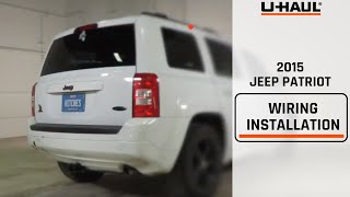 2015 Jeep Patriot Trailer Wiring Installation