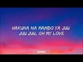 Bien X Alikiba FINALE Lyrics Video 